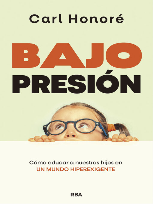Cover image for Bajo presión